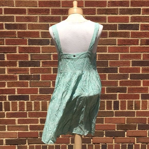 Roxy aqua flowy summer dress size M! - Picture 8 of 8